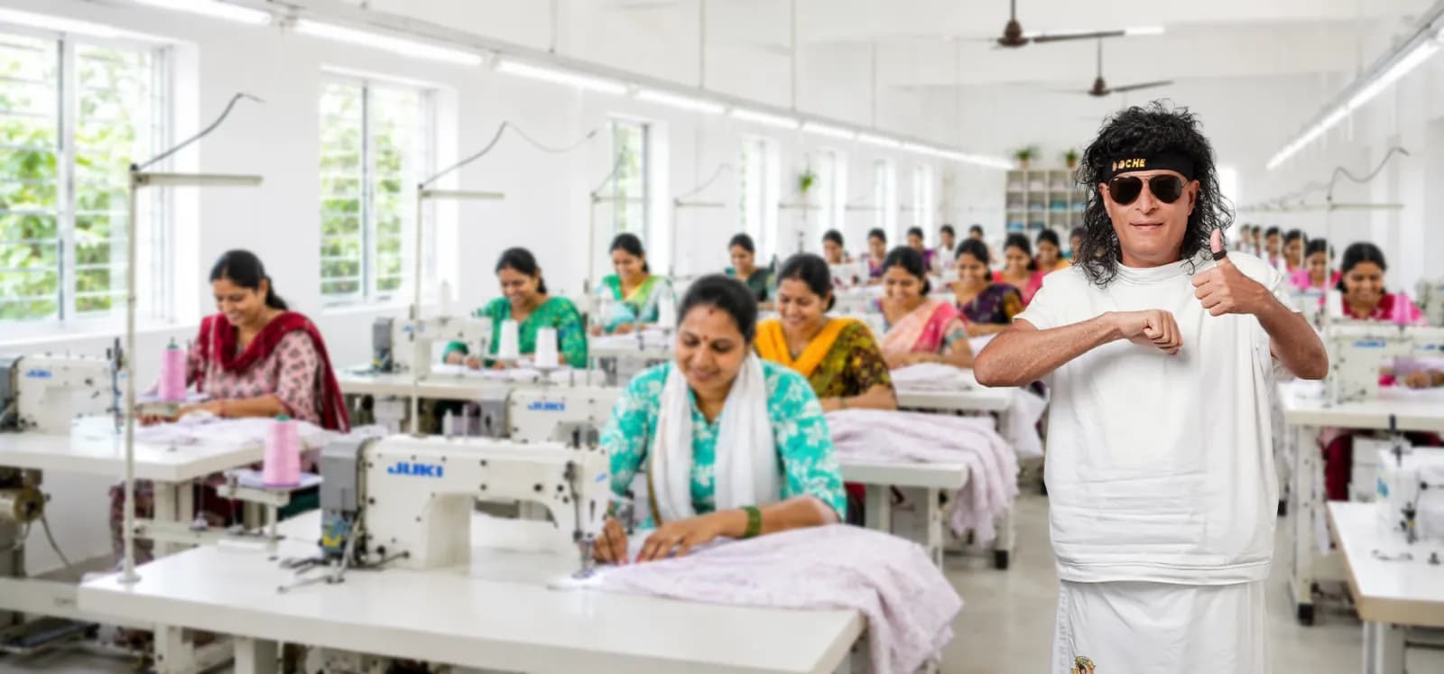 Complete apparel manufacturing